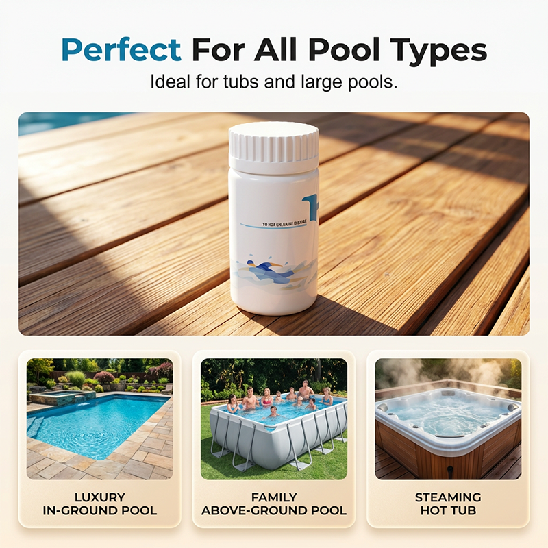 Crystal Clear Pool-Reinigungstabletten