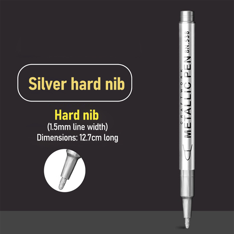 Wasserfeste, schnell trocknende Metallic-Marker