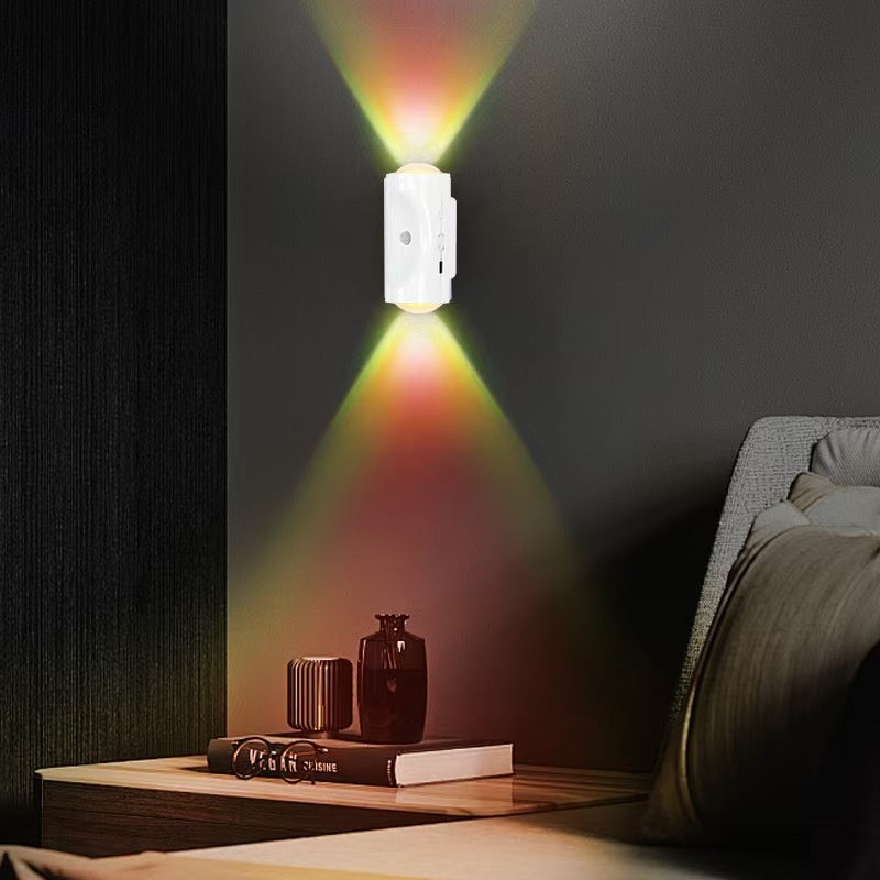 Wiederaufladbare magnetische Wandleuchte