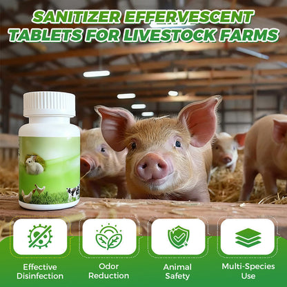 🦠Desinfektionstabletten für Nutztierställe✅