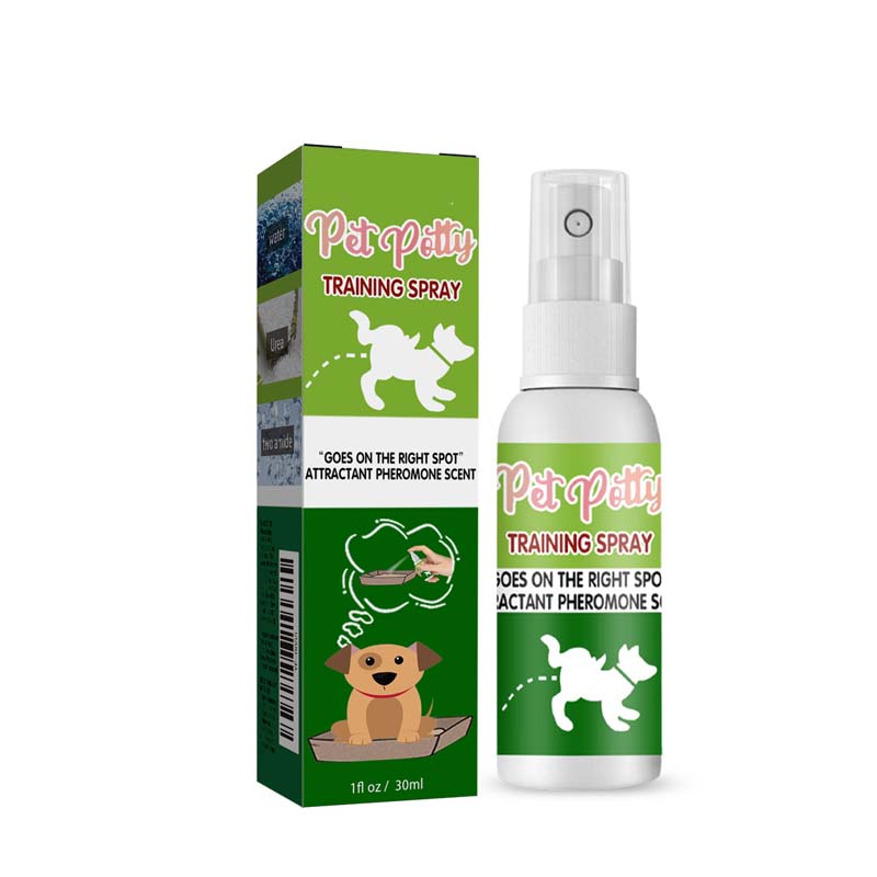 Spray zur Stimulierung der Ausscheidungsreflexe bei Haustieren