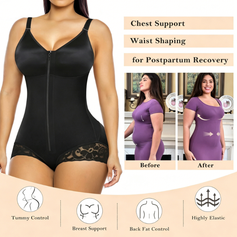 🔥JETZT 50 % RABATT!🔥 Bauchweg-Formshaping-Bodysuit – Taillenkontrolle, Po-Lifting & Starke Kompression, Figurschmeichelnd Auch In Großen Größen
