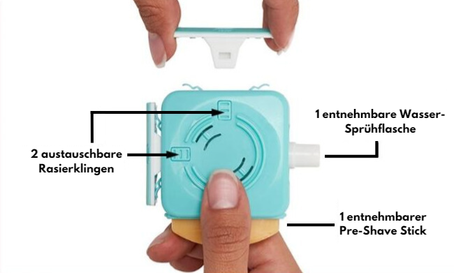 3-in-1-Multifunktionsrasierer für Damen