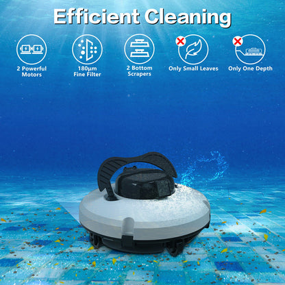 🤖🌊 Poolroboter mit starker Saugleistung – kabellos, intelligente Navigation, 1-Tasten-Start & leicht entleerbarer Filterkorb. 🔋🧹 50 % RABATT