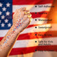 ✨🎆 BLITZANGEBOT 50 % RABATT! 3D-Glitzerstift für Partys – Rot, Weiß, Blau, einfach aufzutragen, sichere und abwaschbare Formel 🇫🇷