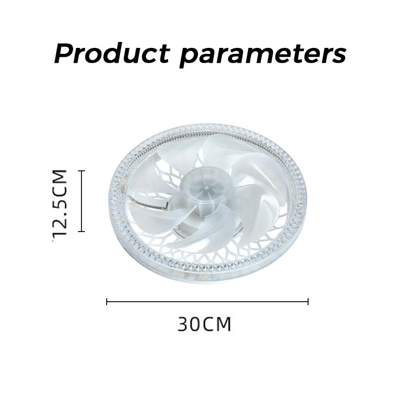 📢📢 50 % RABATT!! 🥳 KOSTENLOSER VERSAND 💞💨 2-in-1-Lautloser, verstellbarer Ventilator mit Fernbedienung und Licht fürs Schlafzimmer