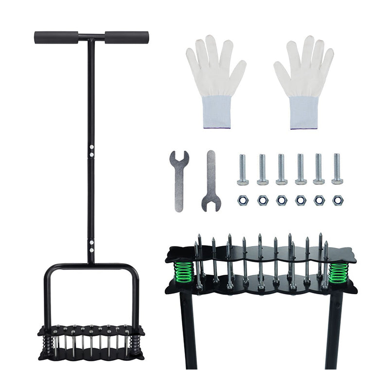 ⏳🔥LIMITED-TIME 50% OFF! ⏰🌱 50% OFF NOW!   Heavy-Duty Manual Lawn Coring Aerator🔧