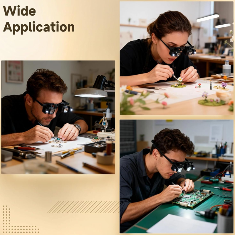 🔍 55% RABATT! ⏰ LED-Präzisionslupe für Elektronik und Handwerk – Verstellbarer Ständer & 10-20X Zoom – Perfekt für Löten, Uhrenreparatur oder Miniaturmalerei – handsfree & hell 🛠️