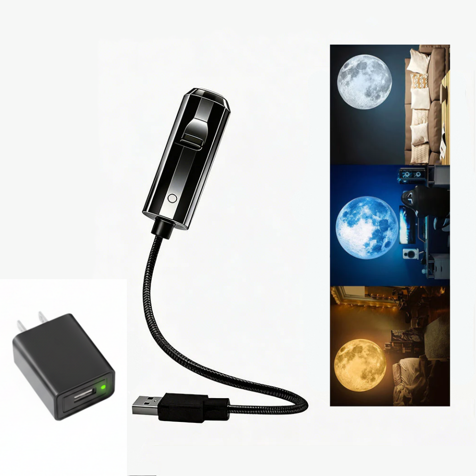 🌌 Plug-and-Play-USB-Projektor – Galaxie & Ozean in HD – Über 50.000 begeisterte Nutzer – Sofortige magische Atmosphäre ✨