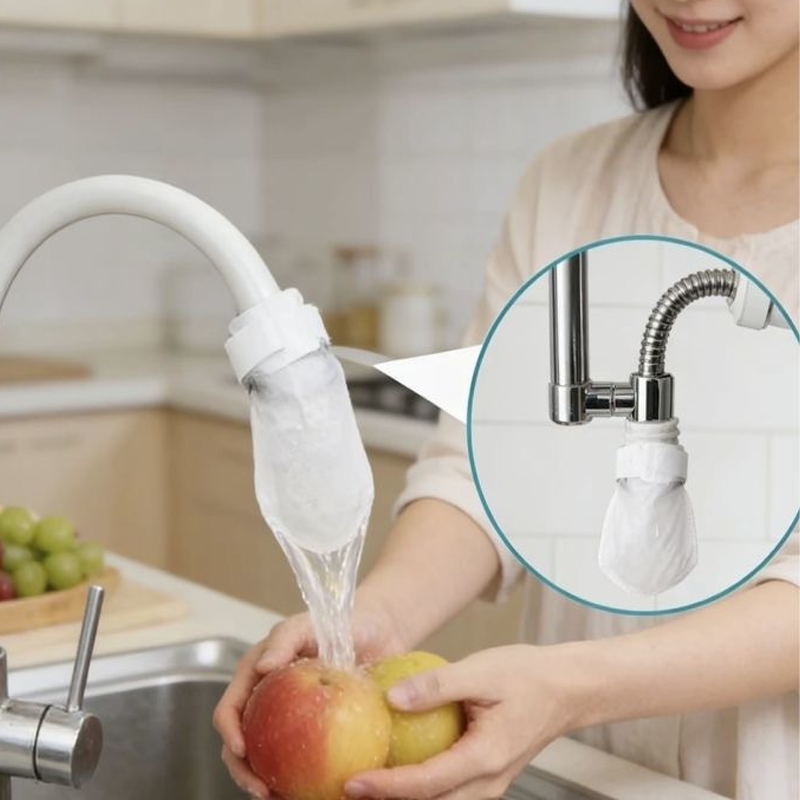 Spritzschutz-Küchenarmaturfilter zur Entfernung von Sedimenten und Rost
