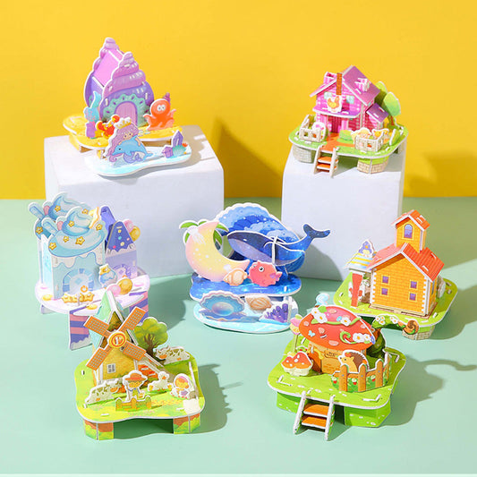 3D-Puzzle-Spielset