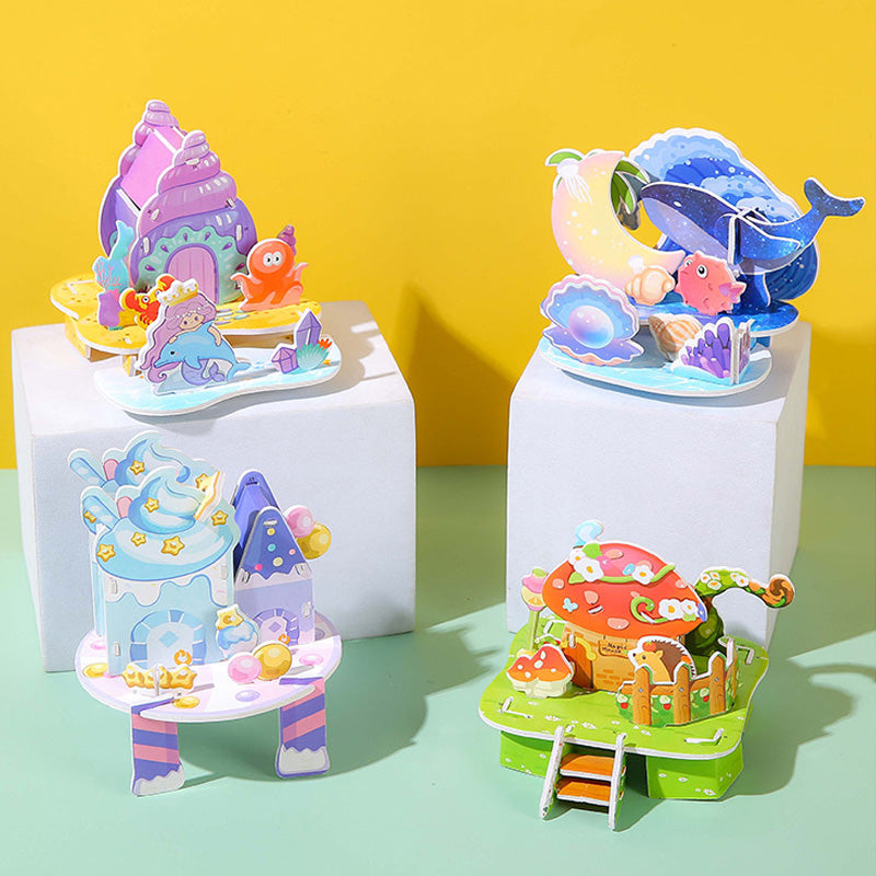 3D-Puzzle-Spielset