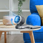 🔥3-in-1-Turbo-Handventilator🌬️🇬🇧 5 Geschwindigkeitsstufen, 24-Stunden-Akku 🔋 | Das perfekte Vatertagsgeschenk für Papa und Pendler 🎁