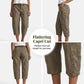 👖 Lässige Cargo-Caprihosen für Damen – bequeme 3/4-Hosen mit vielen Taschen, perfekt für Alltag, Reisen & Sommer ☀️