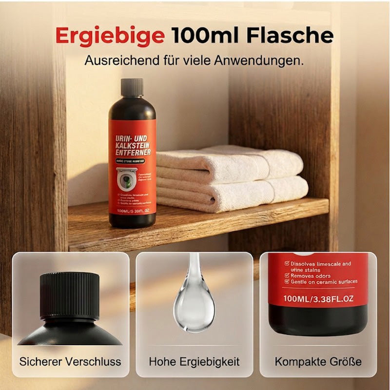🔥🧴 50% RABATT! Kalk- & Urinsteinlöser – kraftvolle Formel, schnelle Wirkung, rückstandsfrei – für Bad & WC. 💧✅