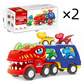 Spielzeug-Doppeldecker-Dinosaurier-Transport-Lkw