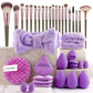 All-in-One-Set mit Make-up-Pinseln und -Schwämmchen