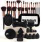 All-in-One-Set mit Make-up-Pinseln und -Schwämmchen