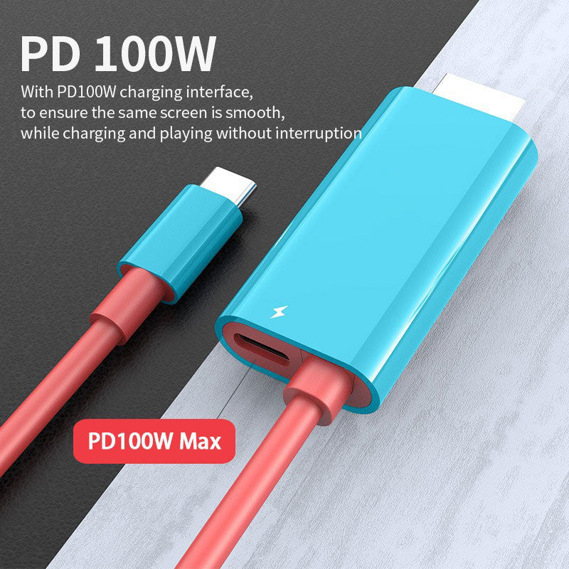 🎮⚡ HEISSER SALE 2026 – 50% RABATT! USB-C auf HDMI Adapterkabel PD 100W – Perfekt für Nintendo Switch, Laden & Bildübertragung gleichzeitig ✨