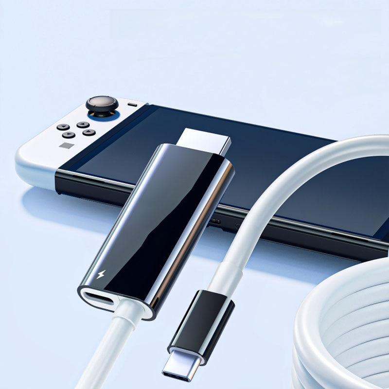 🎮⚡ HEISSER SALE 2026 – 50% RABATT! USB-C auf HDMI Adapterkabel PD 100W – Perfekt für Nintendo Switch, Laden & Bildübertragung gleichzeitig ✨