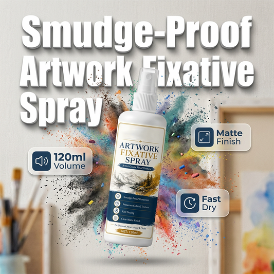 🥳2026 HEISSER VERKAUF🥳💞ÜBER 50.000 VERKAUFT!🎨🖌️Schnelltrocknendes Fixierspray – Schützt Kohle- und Pastellfarben vor Verschmieren. Ultrafeiner Nebel, kein Tropfen. Mattes Finish, die Farben bleiben farbtreu! 🛡️✨
