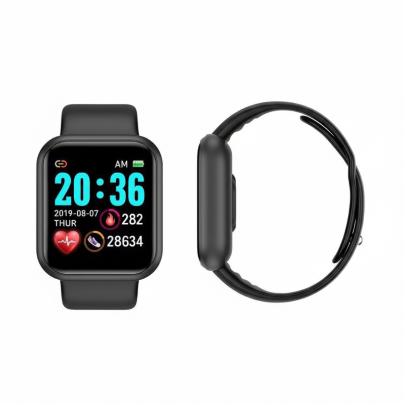 Smartwatch mit Gesundheits- und Fitness-Tracker