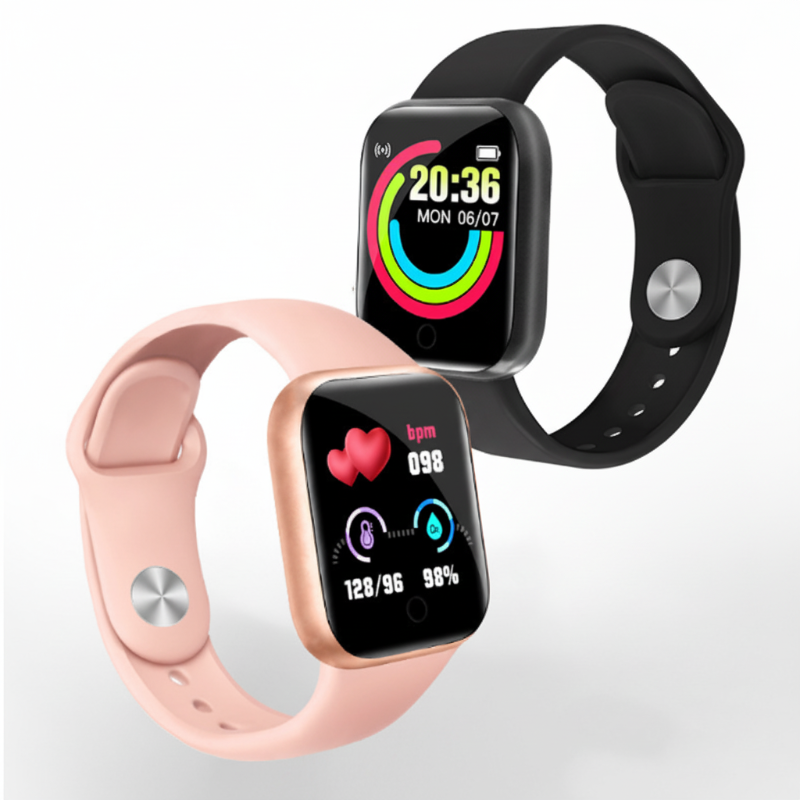 Smartwatch mit Gesundheits- und Fitness-Tracker