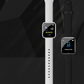 Smartwatch mit Gesundheits- und Fitness-Tracker