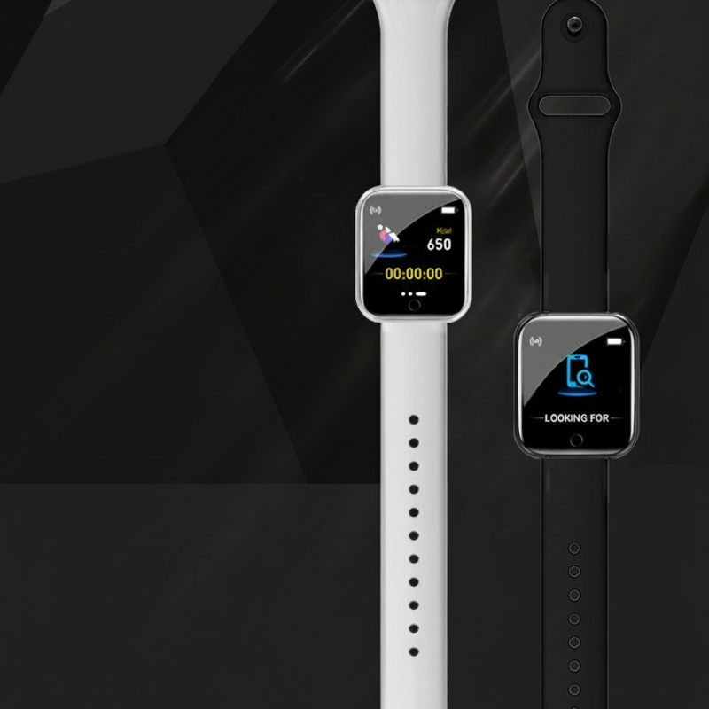 Smartwatch mit Gesundheits- und Fitness-Tracker