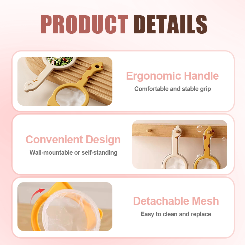 🧺 57% RABATT! 🥣 Multifunktionelles Küchensieb-Set mit Trichter – Feines Edelstahlsieb – Ideal für Saft, Soßen, Suppen oder Babynahrung – stabil, leicht zu reinigen & vielseitig 🍲✨🔪
