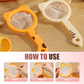 🧺 57% RABATT! 🥣 Multifunktionelles Küchensieb-Set mit Trichter – Feines Edelstahlsieb – Ideal für Saft, Soßen, Suppen oder Babynahrung – stabil, leicht zu reinigen & vielseitig 🍲✨🔪