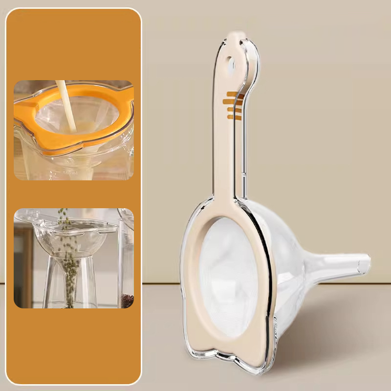 🧺 57% RABATT! 🥣 Multifunktionelles Küchensieb-Set mit Trichter – Feines Edelstahlsieb – Ideal für Saft, Soßen, Suppen oder Babynahrung – stabil, leicht zu reinigen & vielseitig 🍲✨🔪