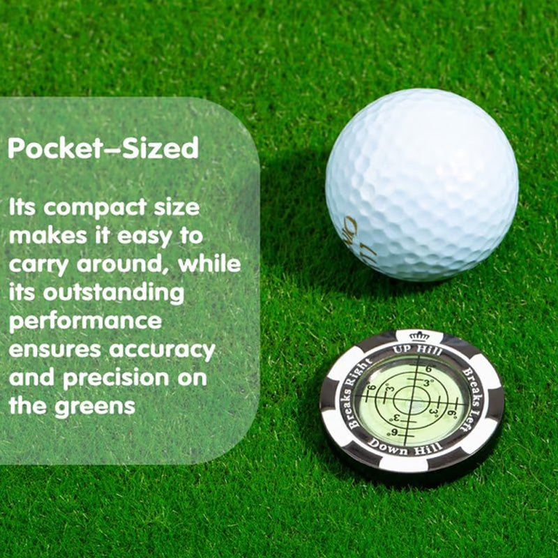 Precision Golf – Grün-Neigungsmesser und Ballmarker