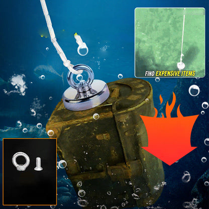 🧲 JETZT 50 % RABATT! ⚓ Magnet-Set für die Bergung aus tiefen Gewässern – Starke Anziehungskraft, rostbeständig und langlebig – Perfekt für die Schatzsuche und Bergung unter Wasser 💰