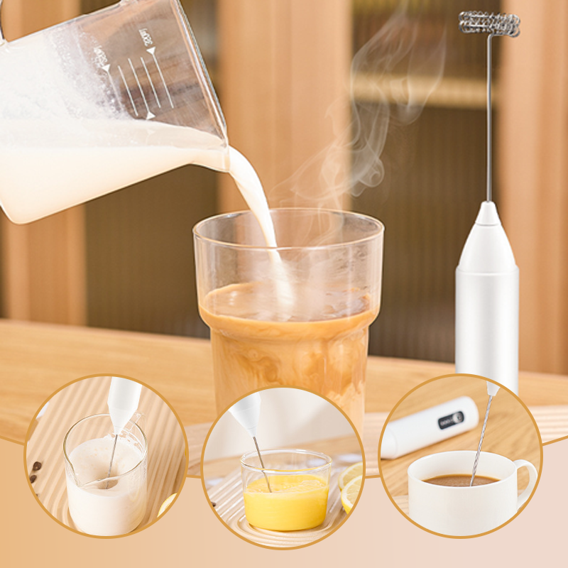 Mobiler Milchaufschäumer – elektrisch, schnell & einfach – perfekt für zu Hause & unterwegs☕🥛