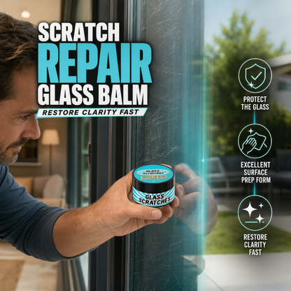 🔥Heißer Sonderverkauf: 57 % Rabatt🔥 Mehrzweck-Reparaturpaste für Kratzer auf Glas – 50 g, für Fenster, Spiegel und Autoglas