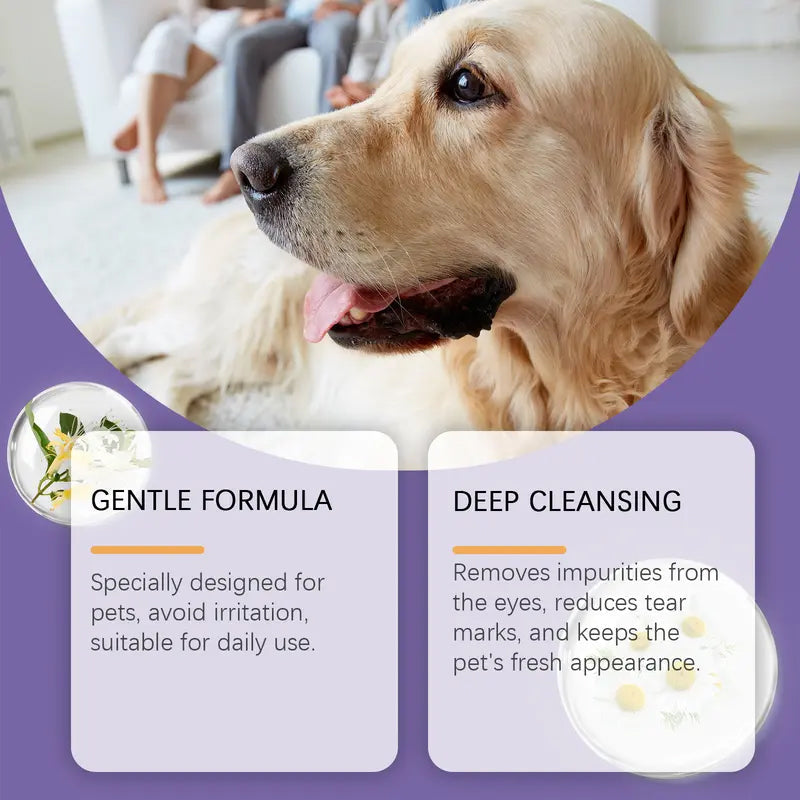 🔥Heißer Sale: 50 % Rabatt🔥 Sanfte Augenspülung für Hunde und Katzen – alkoholfrei, entfernt Fremdkörper, 150 ml 🐶