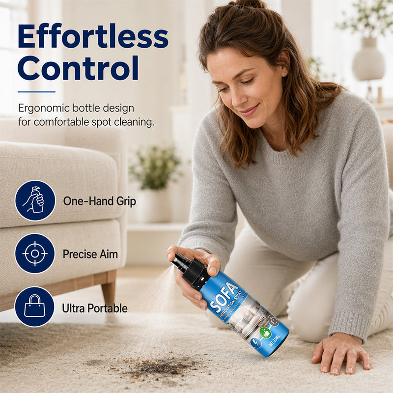 🥳2026 HEISSER VERKAUF🥳💞ÜBER 50.000 VERKAUFT!🛋️✨ 57 % RABATT! Textilreiniger-Spray ohne Nachspülen – einfach aufsprühen und abwischen – kein Wasser, kein Nachspülen. Perfekt für Sofas, Teppiche und Polster – in wenigen Minuten wieder frisch! 🧼💨