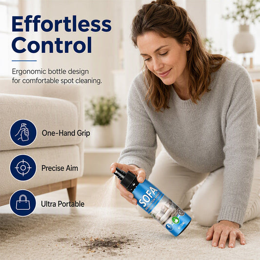 🥳2026 HEISSER VERKAUF🥳💞ÜBER 50.000 VERKAUFT!🛋️✨ 57 % RABATT! Textilreiniger-Spray ohne Nachspülen – einfach aufsprühen und abwischen – kein Wasser, kein Nachspülen. Perfekt für Sofas, Teppiche und Polster – in wenigen Minuten wieder frisch! 🧼💨
