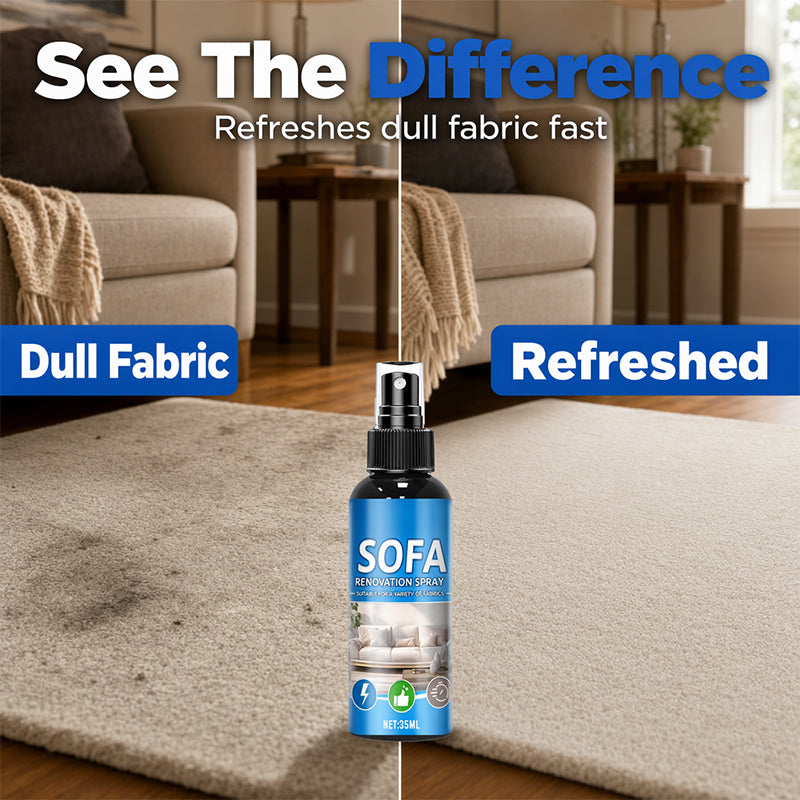 🥳2026 HEISSER VERKAUF🥳💞ÜBER 50.000 VERKAUFT!🛋️✨ 57 % RABATT! Textilreiniger-Spray ohne Nachspülen – einfach aufsprühen und abwischen – kein Wasser, kein Nachspülen. Perfekt für Sofas, Teppiche und Polster – in wenigen Minuten wieder frisch! 🧼💨