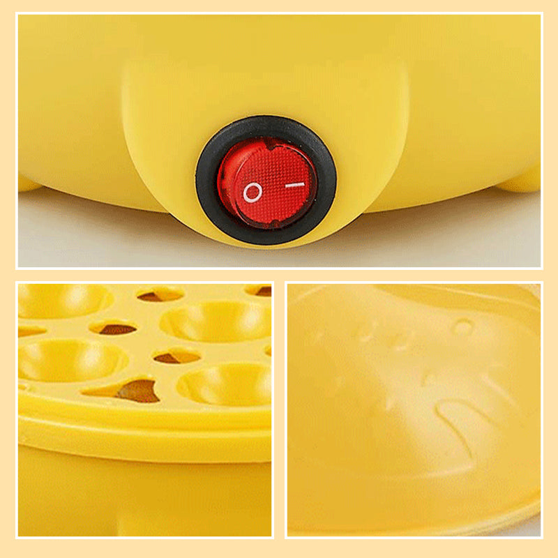 🥚 JETZT 50 % RABATT! ⚡ Multifunktionaler Schnell-Eierkocher – Schnelles Garen, automatische Abschaltung und vielseitig einsetzbar – Perfekt für gekochte, pochierte und gedämpfte Eier 🍳