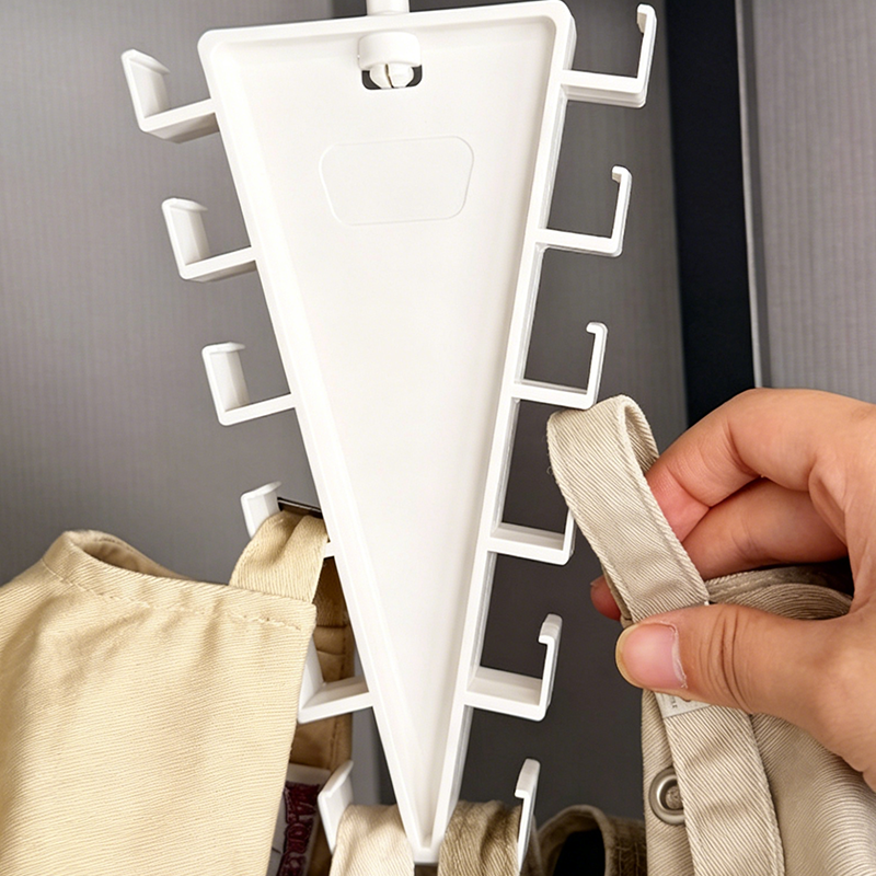 Multifunktionaler dreieckiger Schrank-Organizer