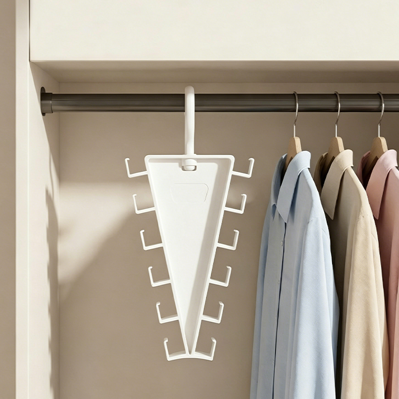 Multifunktionaler dreieckiger Schrank-Organizer