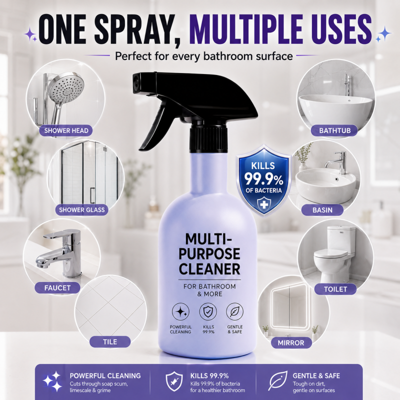 🧽 50% RABATT! ⚡ Mehrzweck-Reinigungsspray – Mit Backpulver & vielseitig ✨