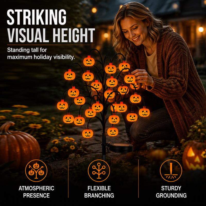 🥳HEISSER VERKAUF 2026🥳💞ÜBER 50.000 VERKAUFT!🎃🦇 50 % RABATT!👻Wasserdichte Halloween-Kürbis-Solar-Lichterkette