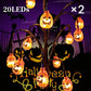 🥳HEISSER VERKAUF 2026🥳💞ÜBER 50.000 VERKAUFT!🎃🦇 50 % RABATT!👻Wasserdichte Halloween-Kürbis-Solar-Lichterkette