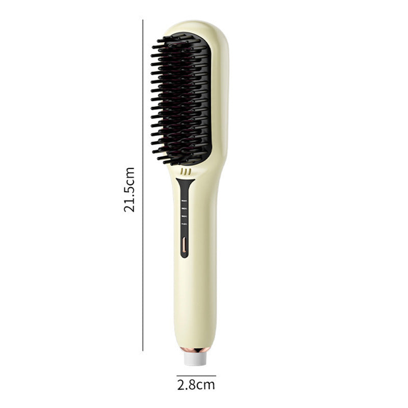 Haarglätterbürste mit negativen Ionen