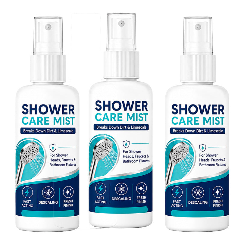 🚿✨Schnell wirkendes Dusch-Entkalkungsspray – Löst hartnäckige Mineralablagerungen und Kalkflecken. Sorgt wieder für einen ungehinderten Wasserfluss und Glanz – einfach aufsprühen und abwischen! 🧼💪