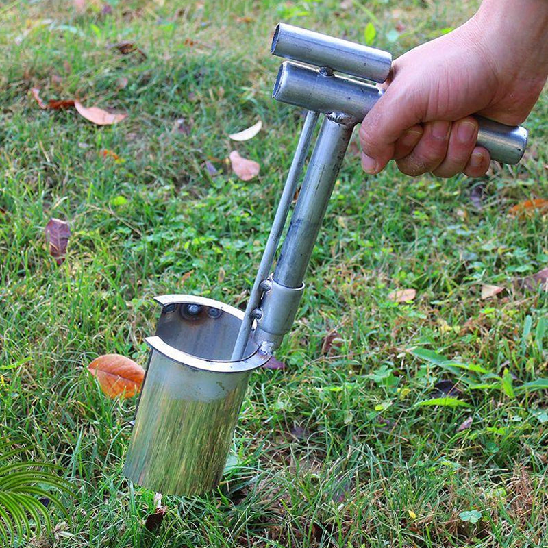 Pflanzhilfe für Gartenfässer