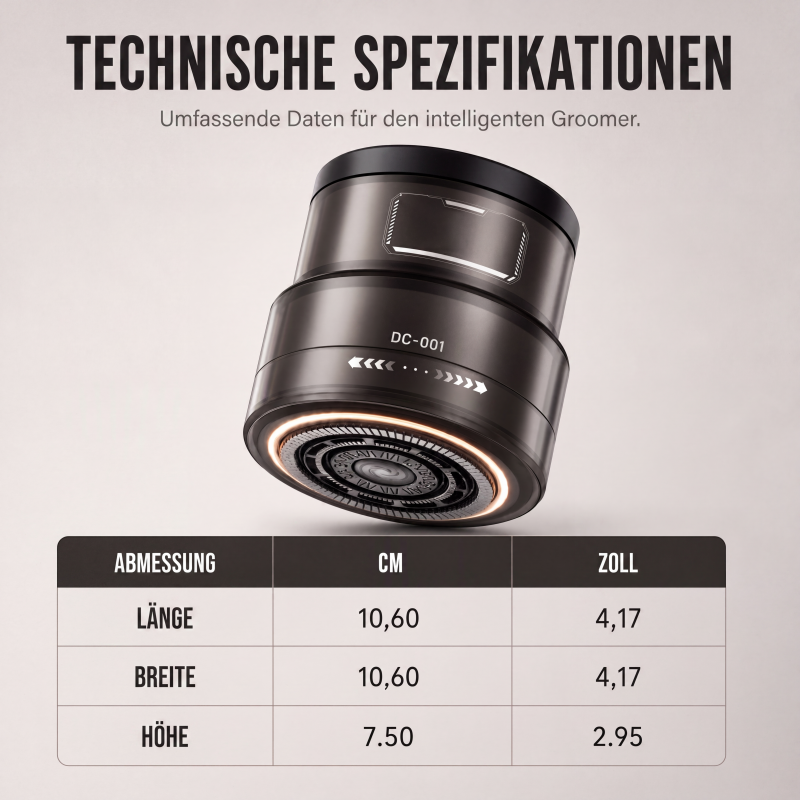 ⏳Zeitlich begrenztes Sonderangebot⏰Perfekte Rasur zu Hause – 2‑in‑1 intelligenter Elektrorasierer für Glatzen‑ und Bartpflege, klares Digitaldisplay, praktisch für den Hausgebrauch